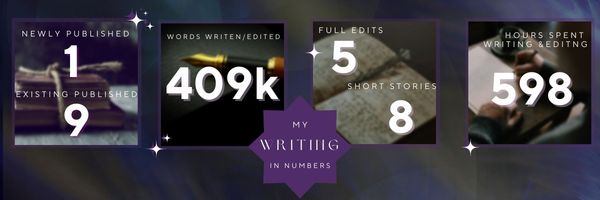 My Writing in Numbers 2022